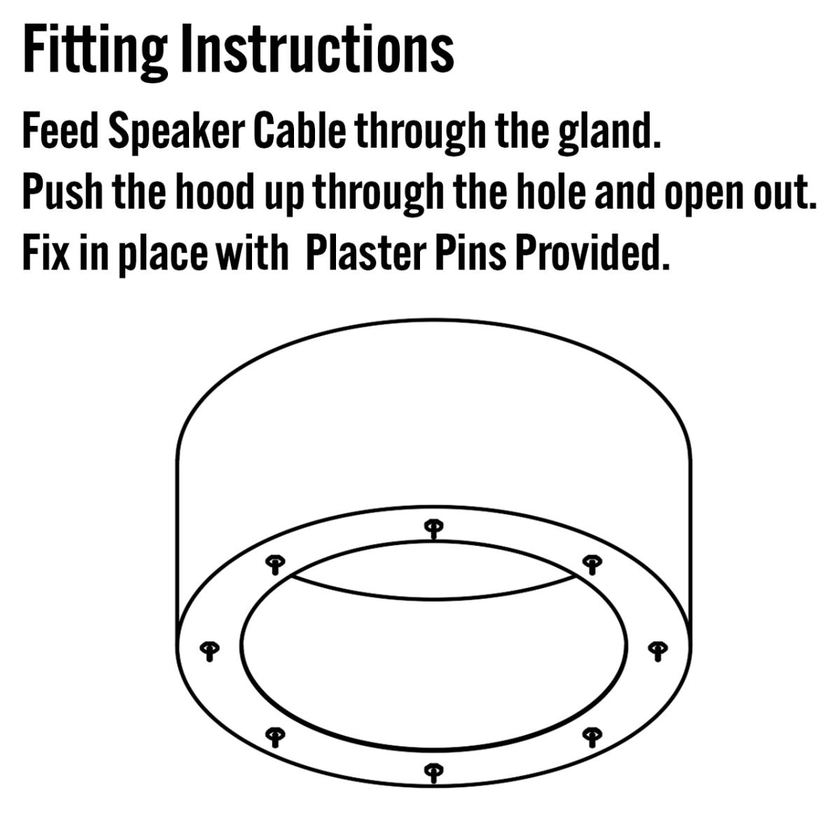 Firetopper Pro II - Acoustic Speaker Fire Hood