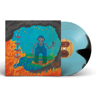 King Gizzard and The Lizard Wizard - Fishing for Fishies (Blue w/ Black Oil Spill) (Vinyl LP)