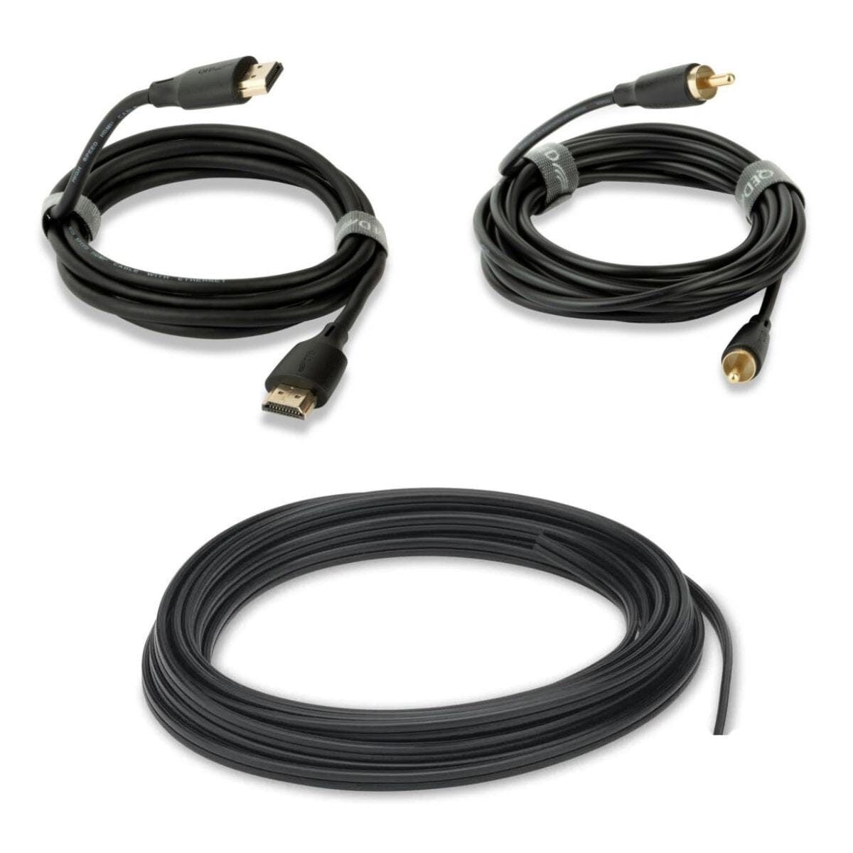 Flex Audio 5.1 Home Cinema Wiring Kit inc. Speaker, HDMI & Subwoofer Cables