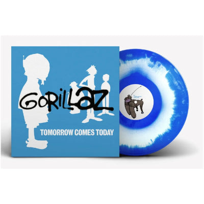 Gorillaz - Tomorrow Comes Today (Blue and White 12" Vinyl EP) (Vinyl LP)