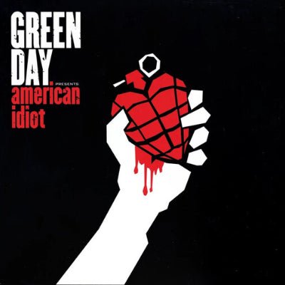 Green Day - American Idiot (Limited Red / Black Swirl & White / Black Swirl Coloured 2LP Vinyl) (Vinyl LP)