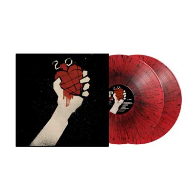 Green Day - American Idiot (20th Anniversary Limited Red & Black Coloured 2LP Vinyl) (Vinyl LP)