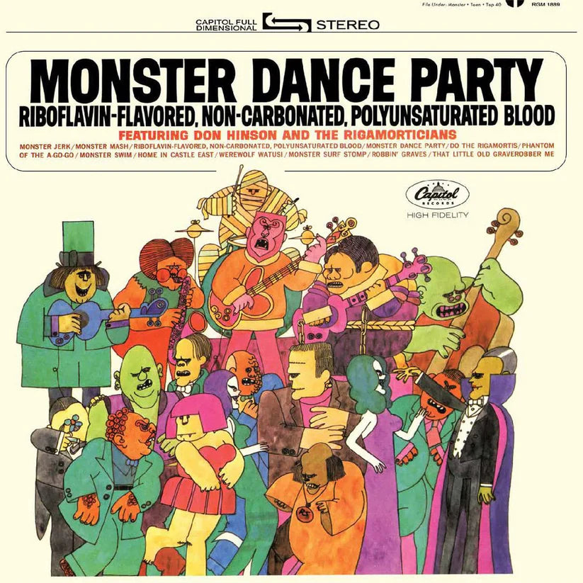 Hinson, Don & The Rigamorticians - Monster Dance Party (Vinyl LP)