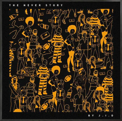 J.I.D - The Never Story (Black Vinyl) (Vinyl LP)