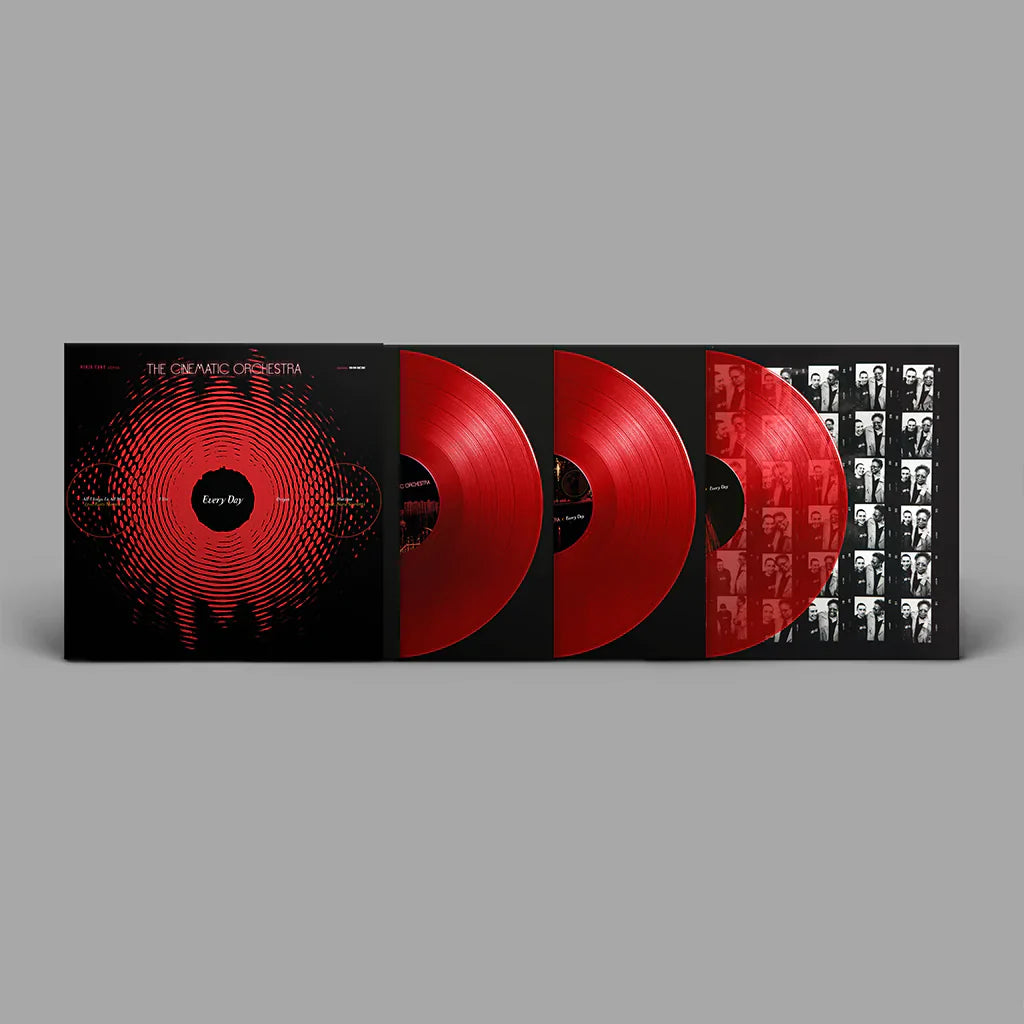 Cinematic Orchestra, The - Every Day (20th Anniversary Limited Edition Red Coloured 3LP Vinyl) (Vinyl LP)