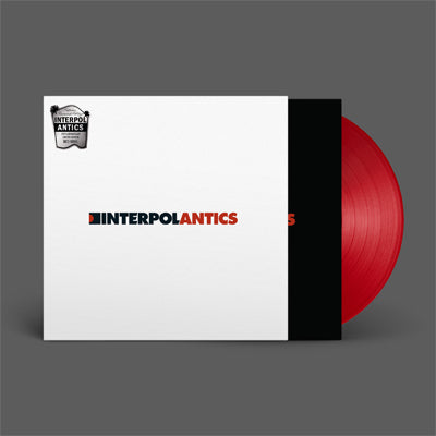 Interpol ‎- Antics (20th Anniversary Red Coloured Vinyl) (Vinyl LP)