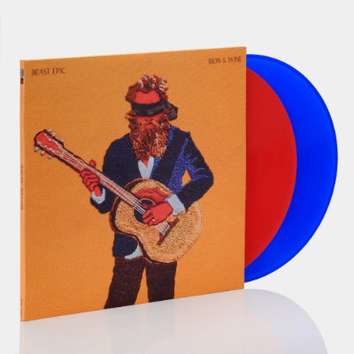 Iron & Wine - Beast Epic (Limited Edition Red / Blue Coloured 2LP Vinyl) (Vinyl LP)