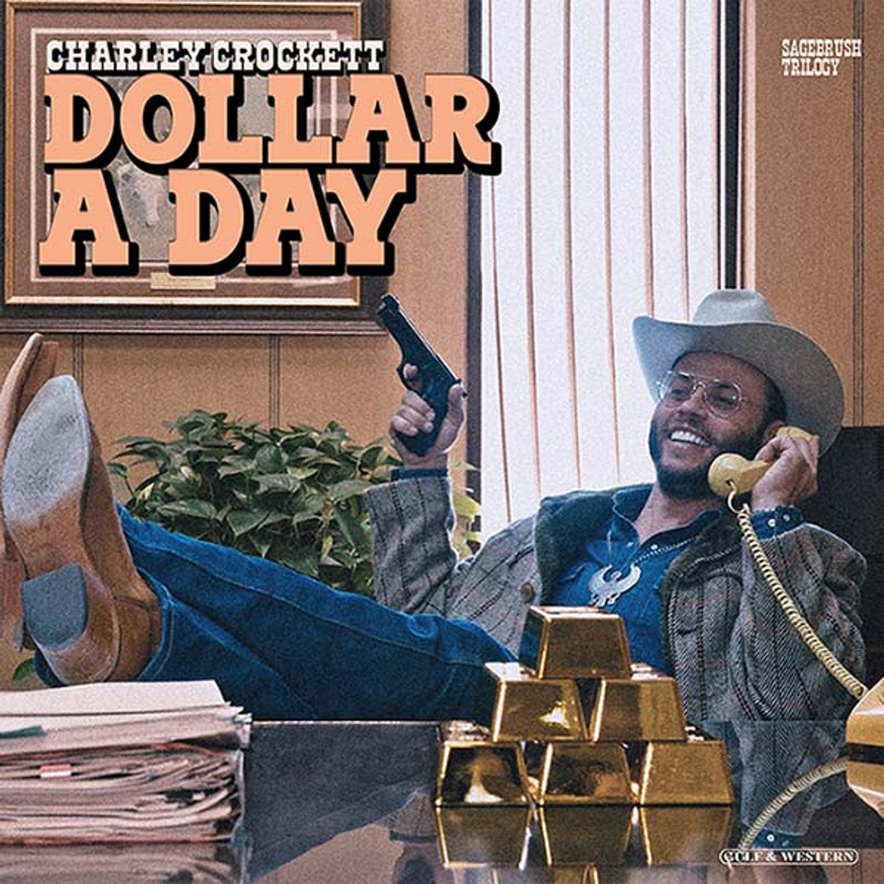 Crockett, Charley - Dollar A Day (Vinyl LP)