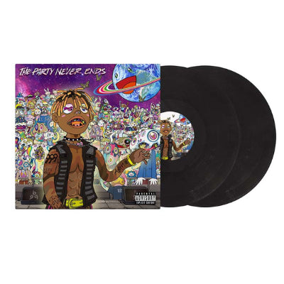 Juice WRLD - Party Never Ends (Coal Coloured 2LP Vinyl) (Vinyl LP)
