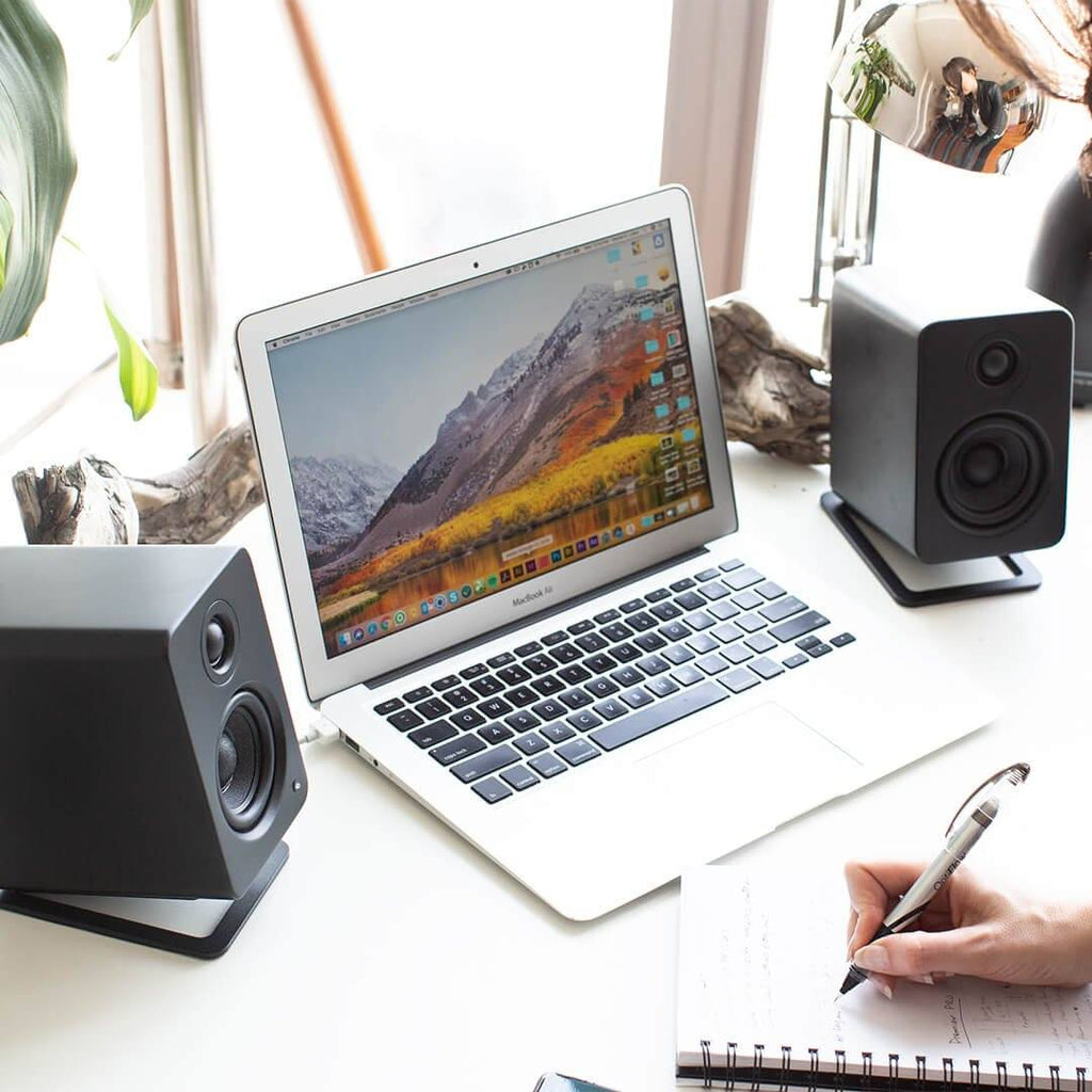 Kanto S4 Desktop Speaker Stands for Medium Speakers (Pair)