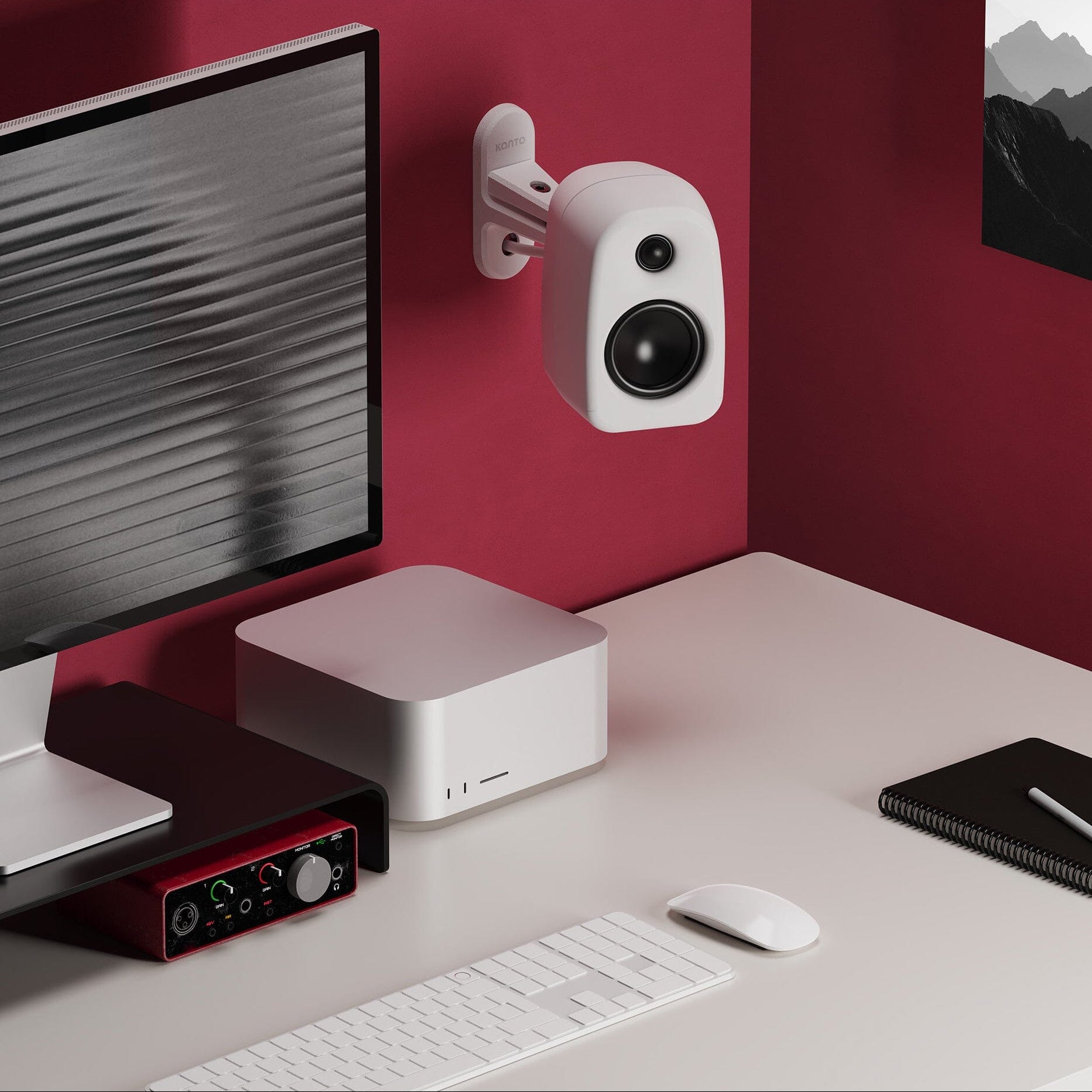 Kanto SPW3 Universal Speaker Wall Mounts (Pair)