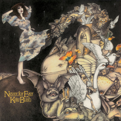 Bush, Kate - Never For Ever (Standard Black Vinyl 2023 Reissue) (Vinyl LP)