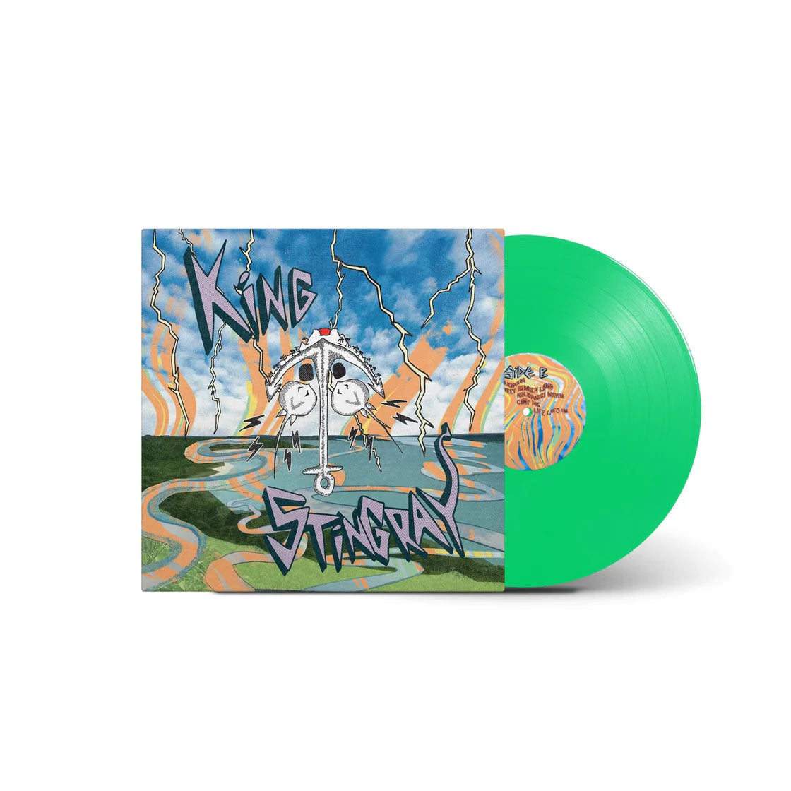 King Stingray - King Stingray (Limited Green Coloured Vinyl) (Vinyl LP)