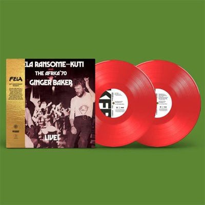 Kuti, Fela & Ginger Baker - Fela Live With Ginger Baker (Limited Edition Red Vinyl) (Vinyl LP)