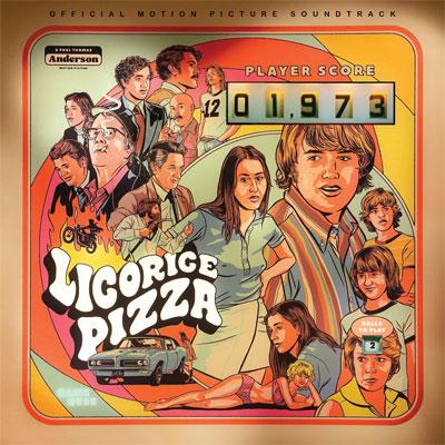 Licorice Pizza Soundtrack (Black 2LP Vinyl) (Vinyl LP)