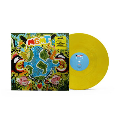MGMT - Time To Pretend EP (20th Anniversary Edition) (Banana Yellow Vinyl) (Vinyl LP)
