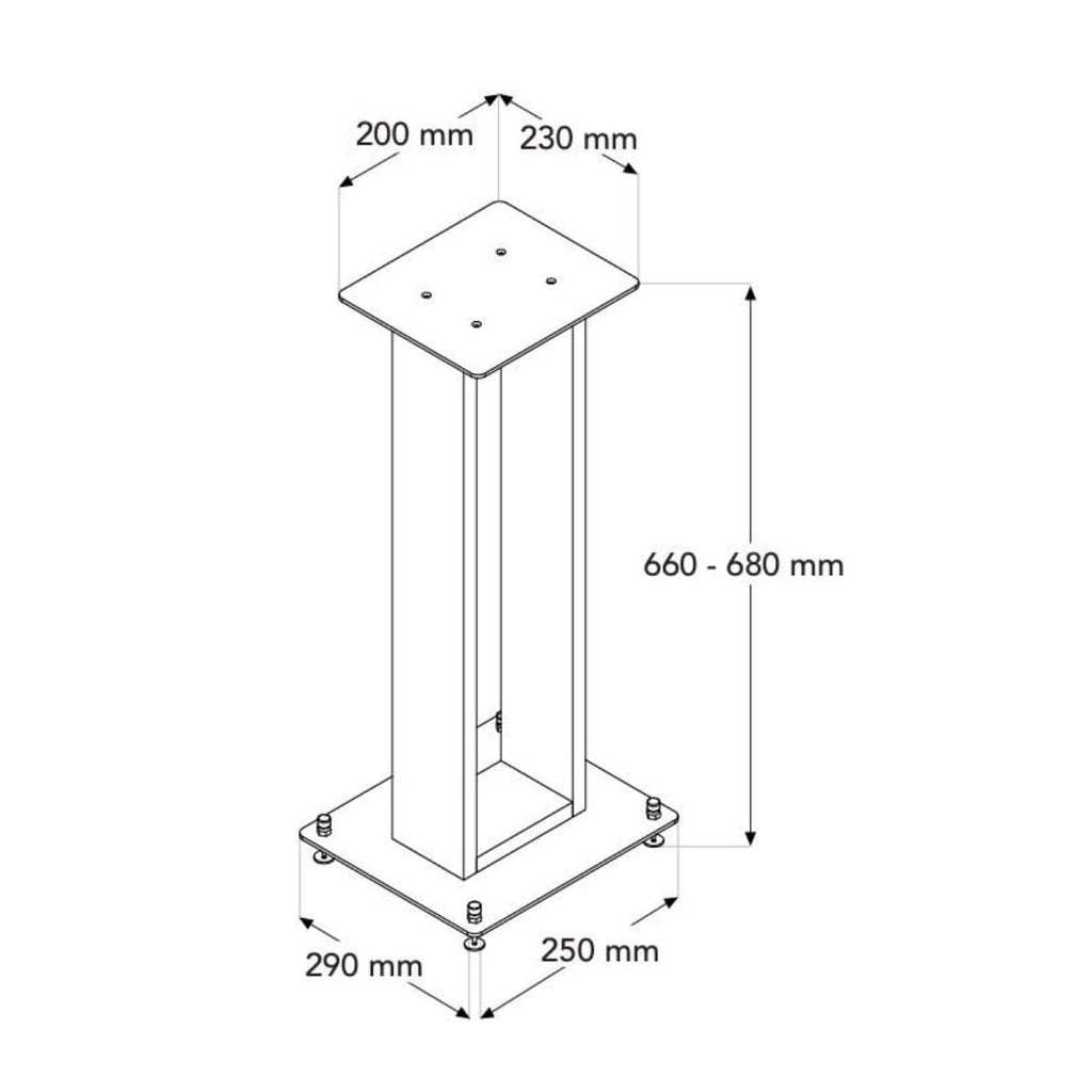 Norstone Alva Plus Speaker Stands (Pair)