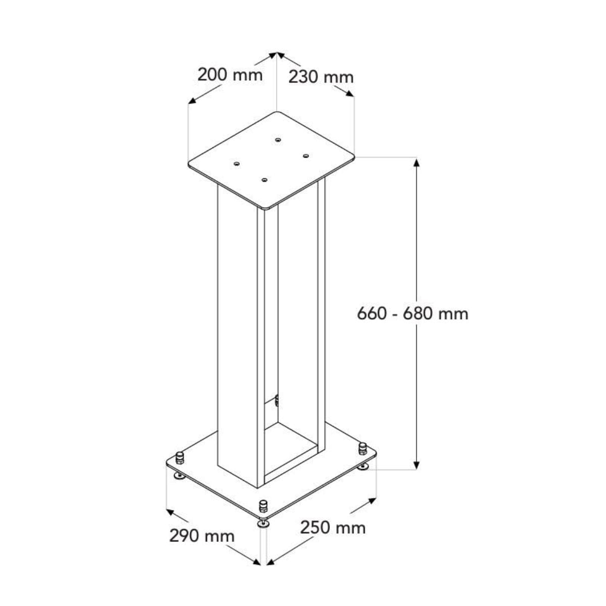 Norstone Alva Plus Speaker Stands (Pair)