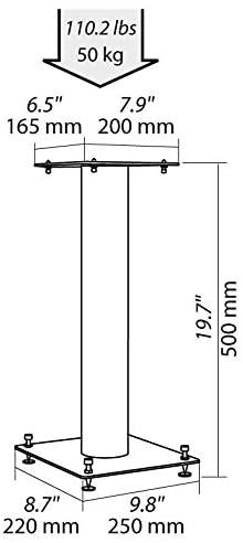 Norstone Stylum 1 50CM Speaker Stands (Pair)