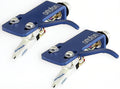 Ortofon: White Scratch OM DJ Cartridge Pre-Mounted on Blue SH-4 Headshell (Pair)