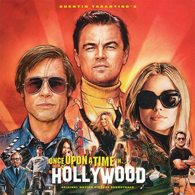 Once Upon A Time In Hollywood Original Soundtrack (Black Vinyl) (Vinyl LP)