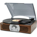 Jensen JTA222 Turntable with AM/FM Radio Wood