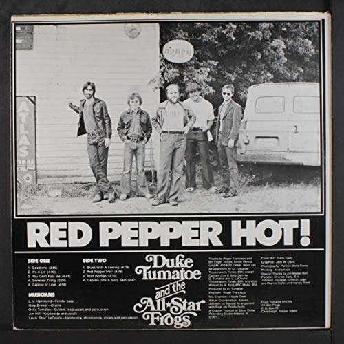 Duke Tumatoe & All Star Frogs - Red Pepper Hot! (1976) (Vinyl LP)