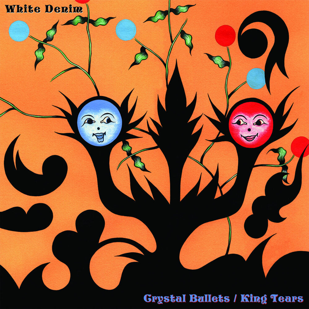 White Denim - Crystal Bullets / King Tears (Orange & Black) (Vinyl LP)