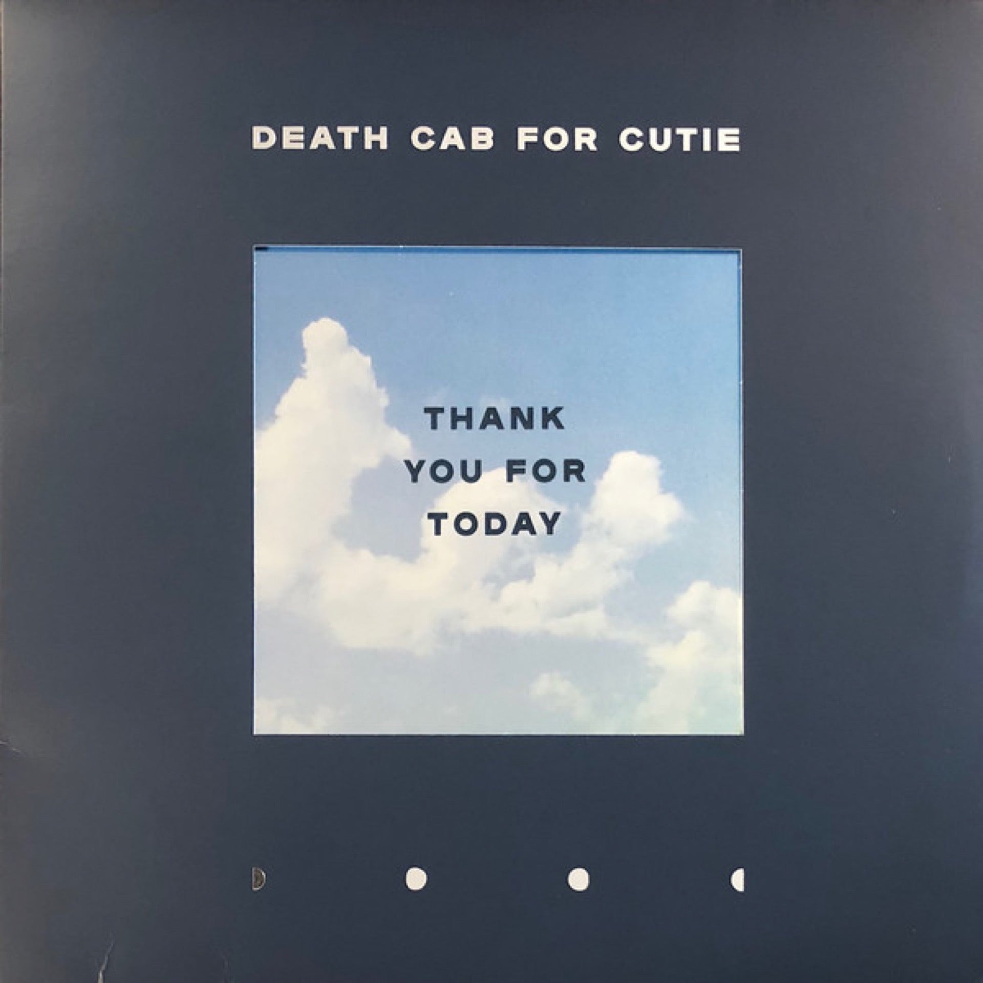 Death Cab for Cutie - Thank You for Today (Vinyl LP)