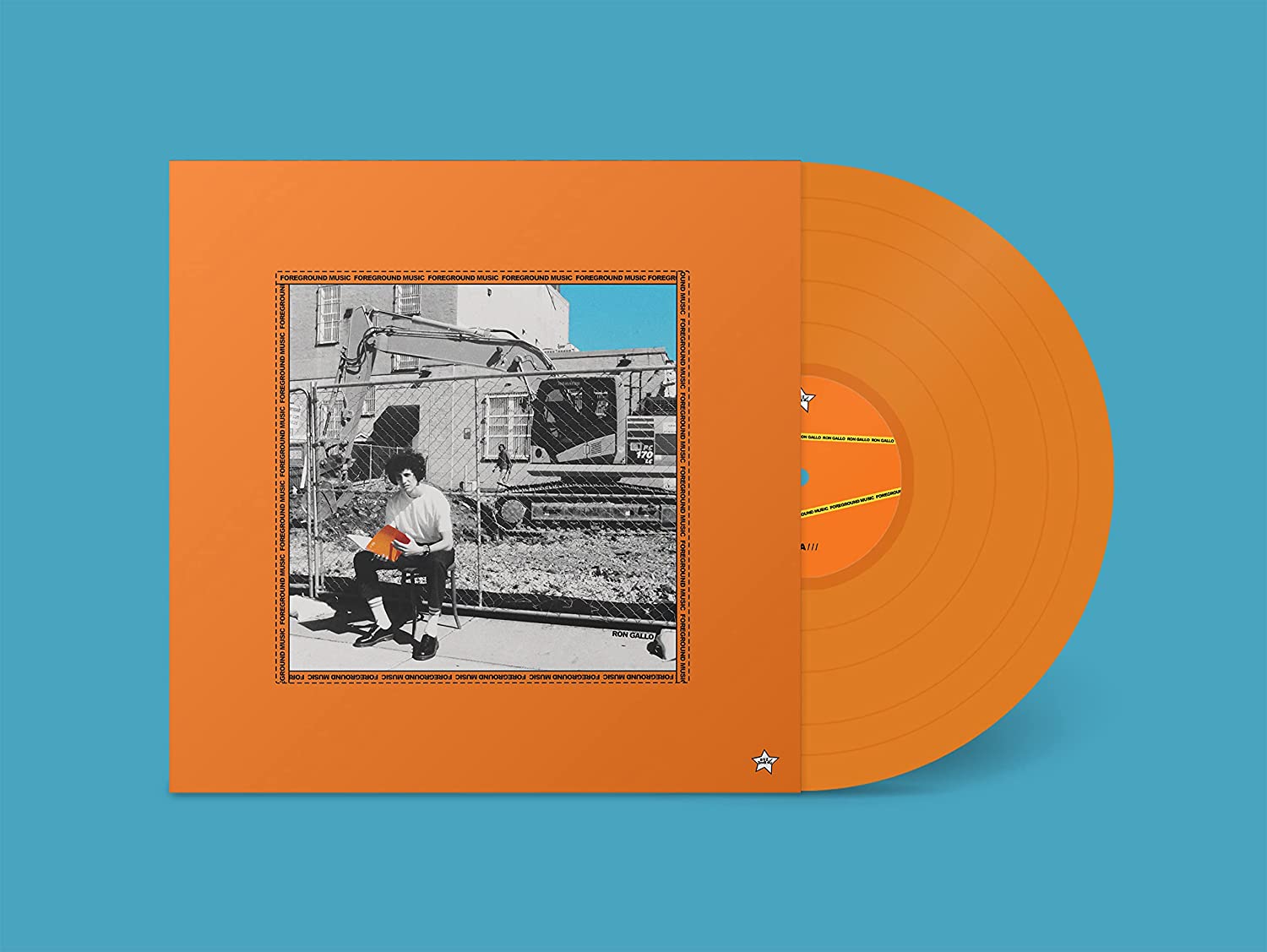 Gallo, Ron - Foreground Music (Orange) (Vinyl LP)