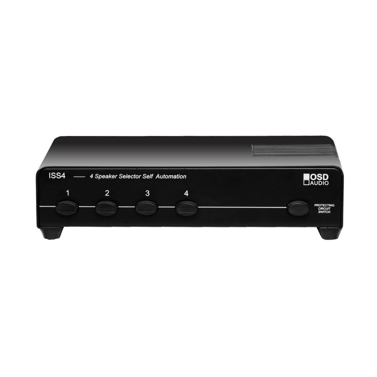 OSD Audio ISS4 4 Zone Speaker Selector Switch with Impedance Protection