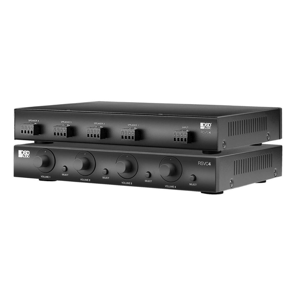 OSD Audio RSVC4 4 Zone Speaker Switch with Volume Controls