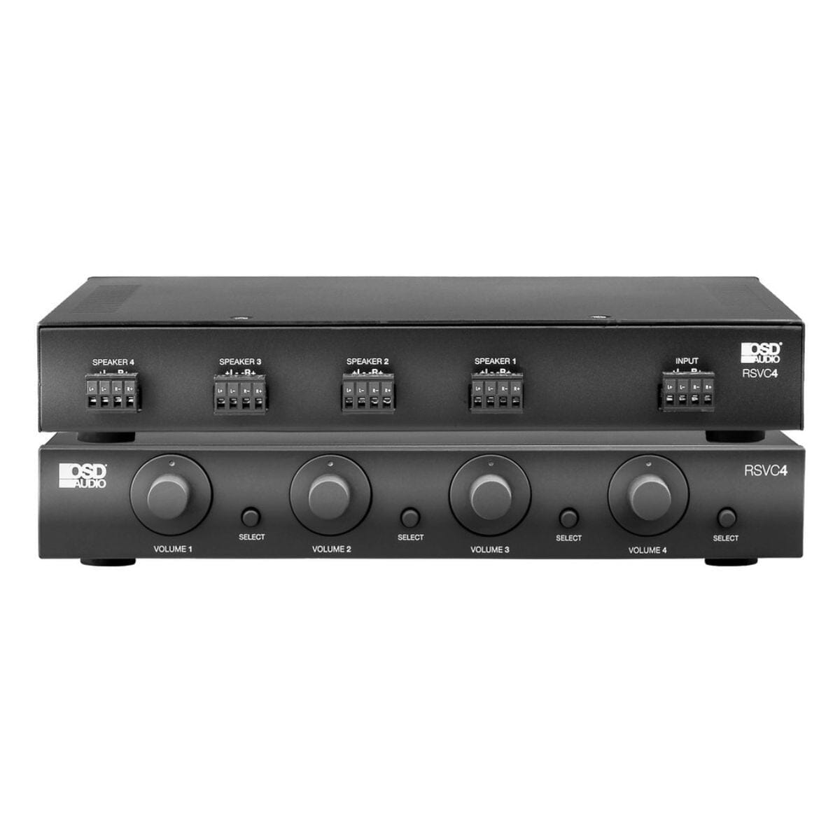 OSD Audio RSVC4 4 Zone Speaker Switch with Volume Controls