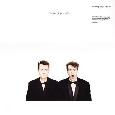Pet Shop Boys - Actually (Vinyl) (Vinyl LP)