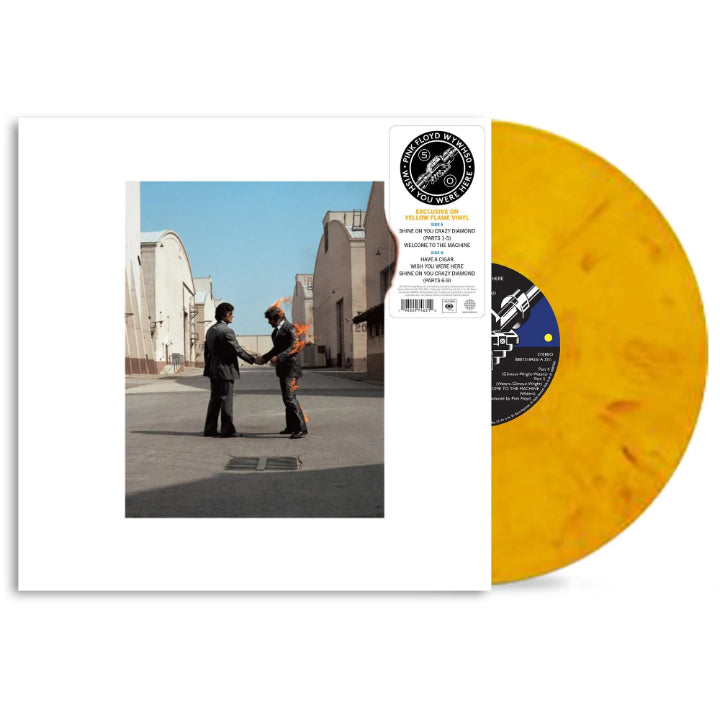 Pink Floyd - Wish You Were Here - 50th Anniversary (Yellow Flame Vinyl) (Vinyl LP)