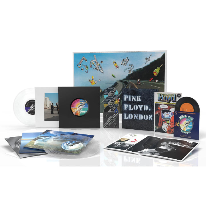Pink Floyd - Wish You Were Here - 50th Anniversary (Deluxe Boxset) (Clear 4LP Vinyl) (Vinyl LP)