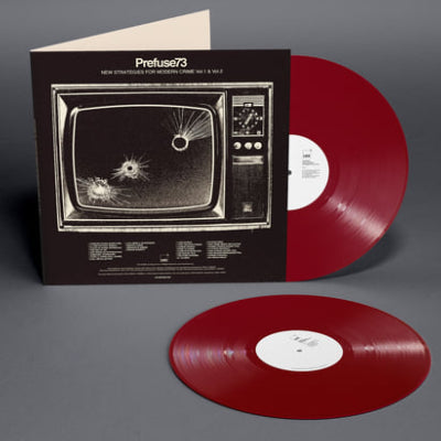 Prefuse 73 - New Strategies For Modern Crime: Vol. 1 & 2 (Red Coloured Vinyl) (Vinyl LP)