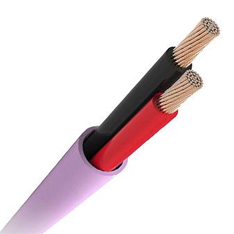 QED QX16/2 - 2 Core Speaker Cable - LSZH - Pink (300m)