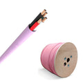 QED QX16/4 - 4 Core Speaker Cable - LSZH - Pink (300m)