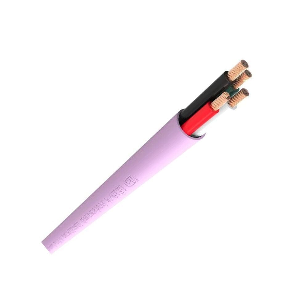 QED QX16/4 - 4 Core Speaker Cable - LSZH - Pink - Custom Length