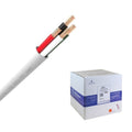 QED QX16/4 - 4 Core Speaker Cable - PVC - White (100m)