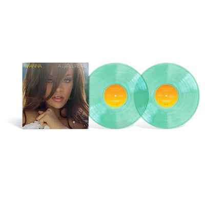 Rihanna - A Girl Like Me (Transculent Sea Glass 2LP Vinyl) (Vinyl LP)