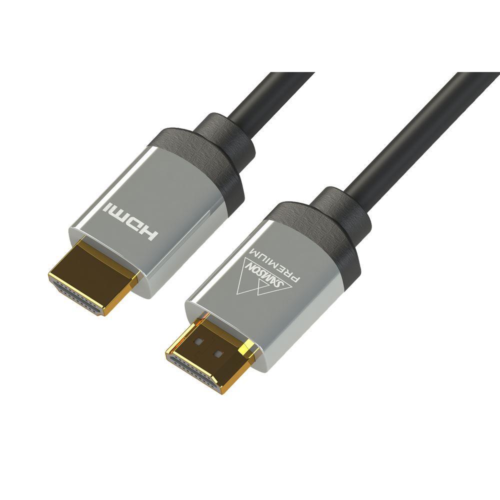 Samson Premium Certified 4K UHD HDMI Cable with Ethernet & ARC (0.5M)