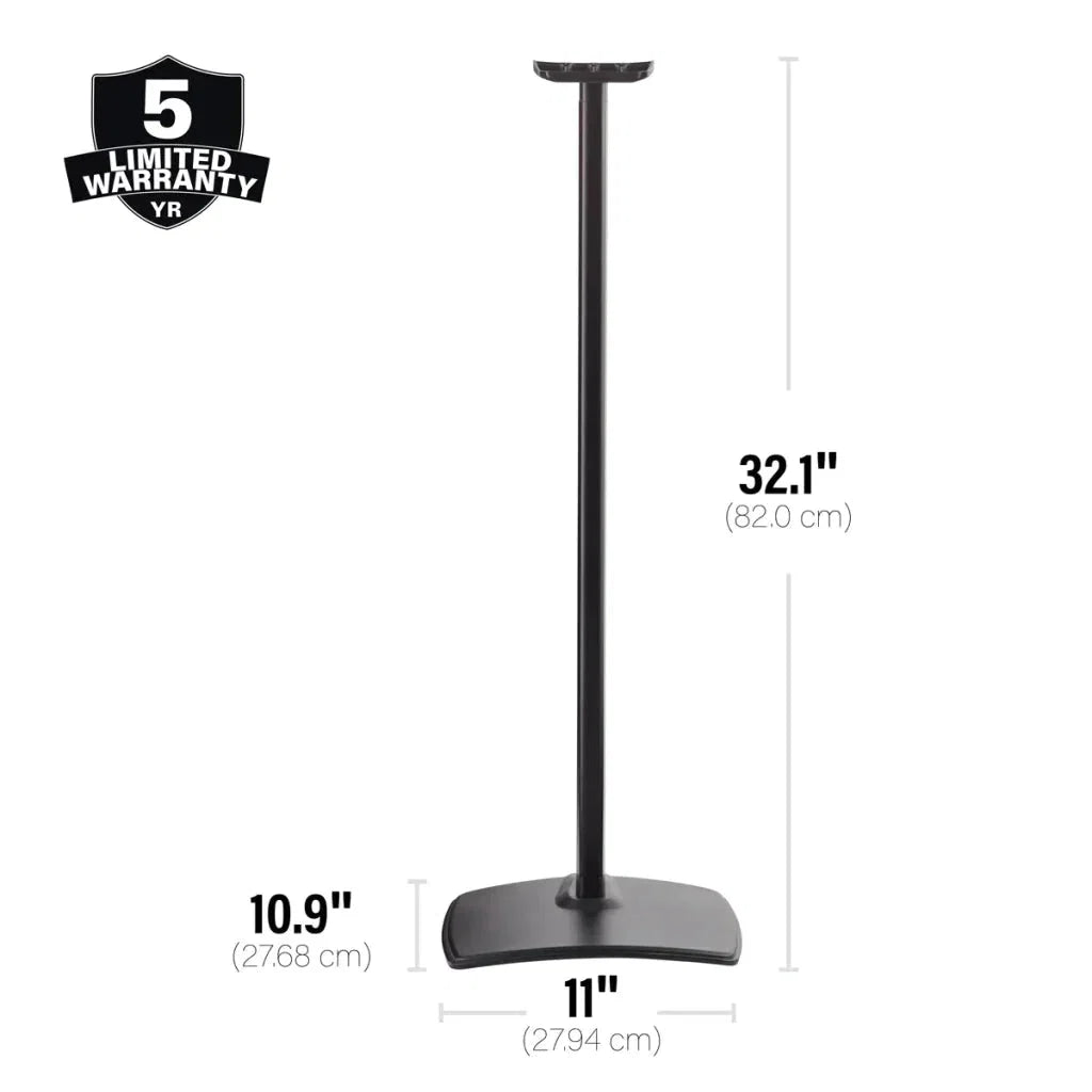 Sanus Height Adjustable Speaker Stand for Sonos Era 300 - Pair