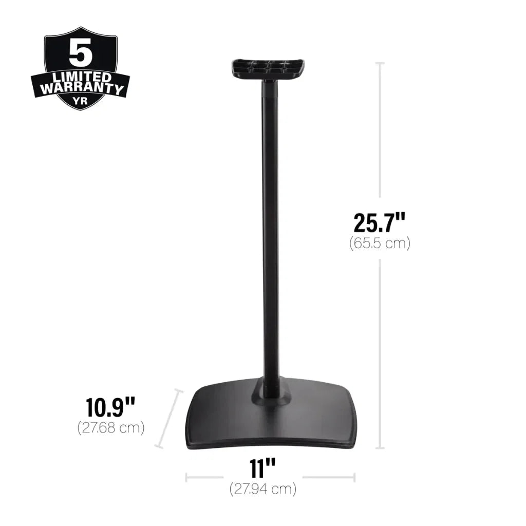 Sanus Height Adjustable Speaker Stand for Sonos Era 300 - Single