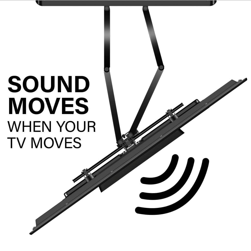 SANUS WSSAFM1-B2 Soundbar Mount Designed for Sonos Ray