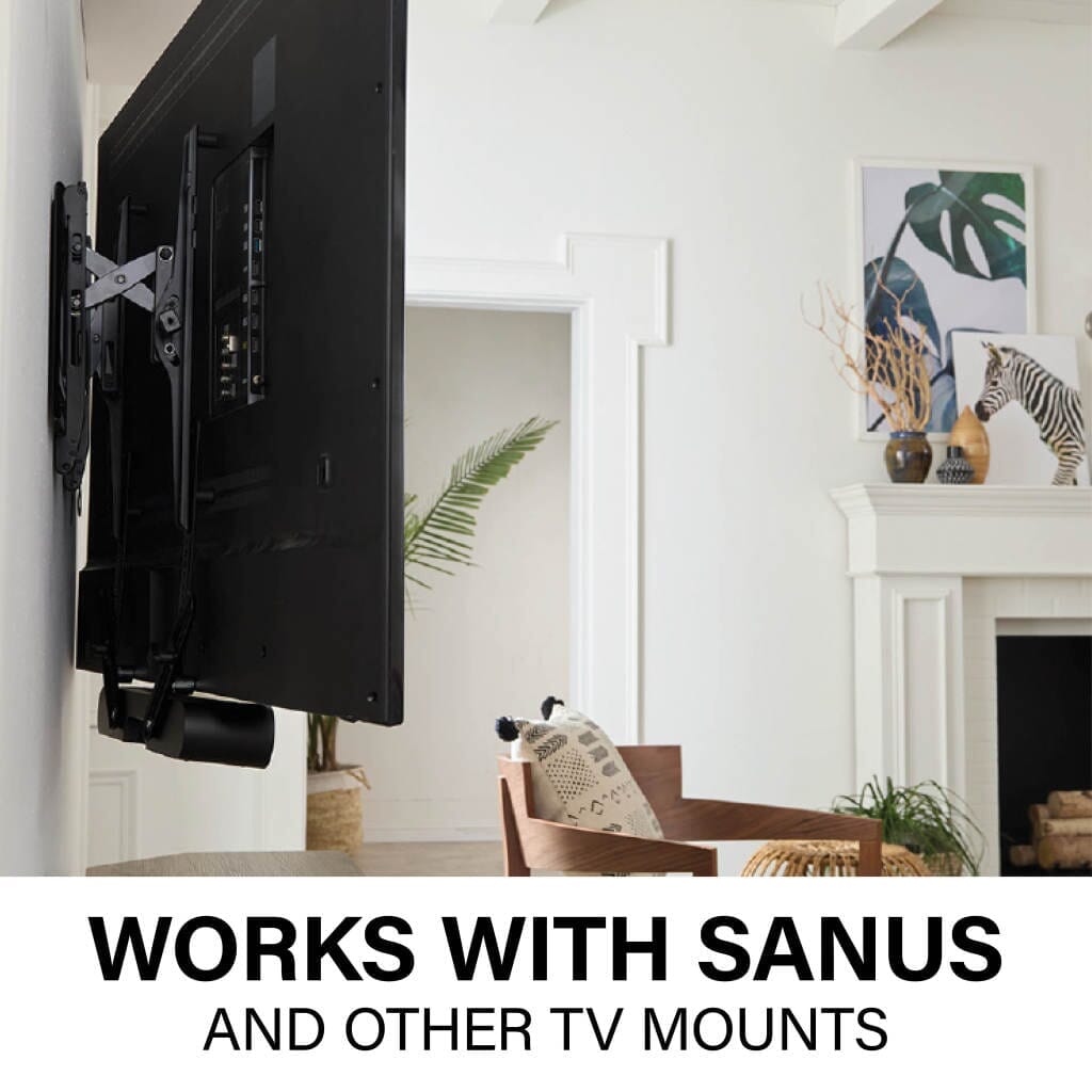 SANUS WSSAFM1-B2 Soundbar Mount Designed for Sonos Ray
