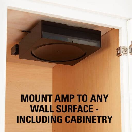 Sanus WSSCAM1 Slim Wall Mount Designed for Sonos AMP