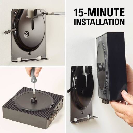 Sanus WSSCAM1 Slim Wall Mount Designed for Sonos AMP