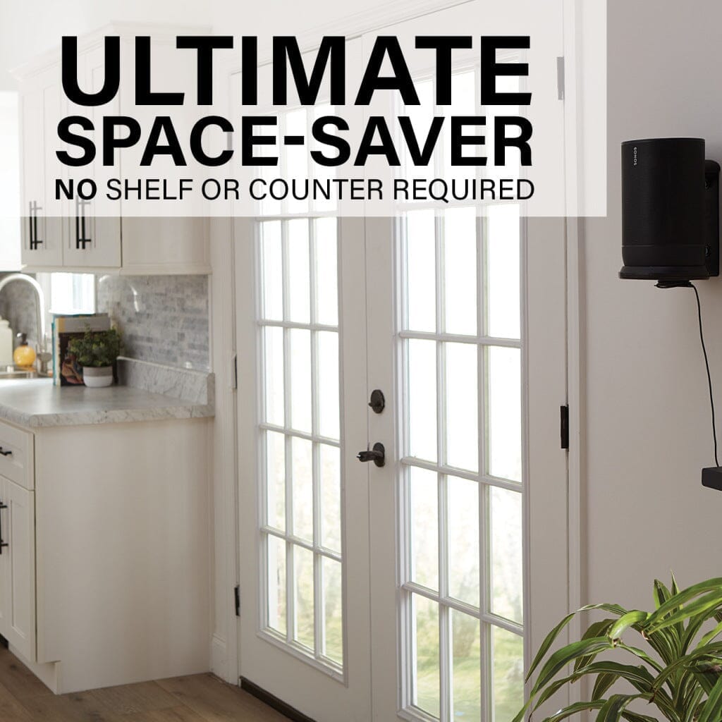 SANUS WSSMM1-B2 Indoor & Outdoor Mount Designed For Sonos Move Speaker